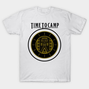 Time to Camp in Holiday T-Shirt